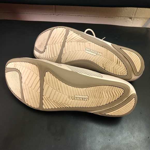 Merrell Women's Ceylon Sport Comfort Lace Shoe In Taupe J55148 *FLAW - Picture 7 of 9